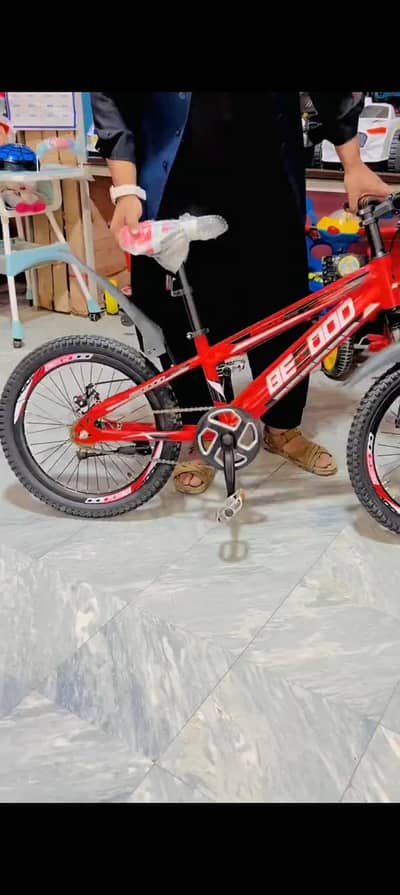Red Sports Kids Cycle 20 Inch – Strong Frame Like New