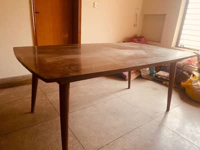 Dining table with 6 chairs