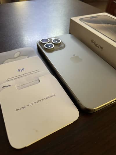 IPHONE 15 PRO MAX | 512GB | NON PTA