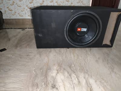 JBL WOOFER WITH BOX