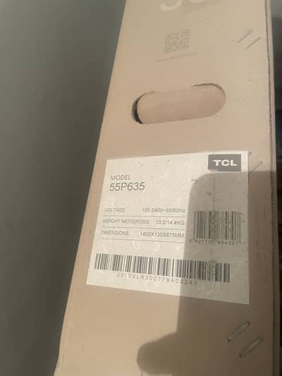 Tcl tv 55 inch in good condition