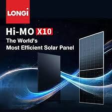 LONGI HIMO-X10 645 WATT BIFICIAL