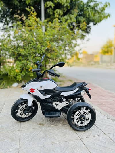 Kids bike double motor