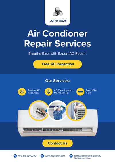 AC Repair Karachi | AC Service & Gas Filling | Same Day Service