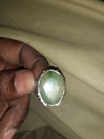 zamrod stone with ring for sale & Exchange
