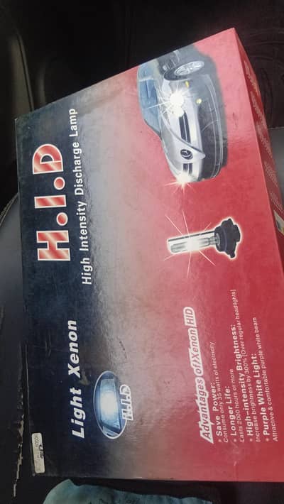 H. I. D lights with booster