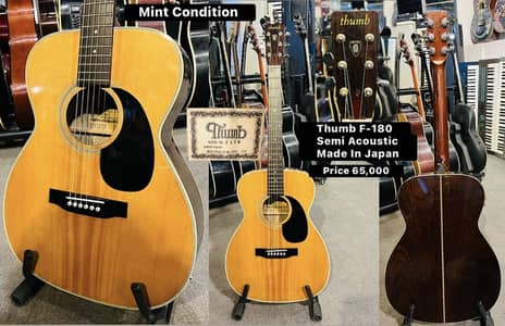 Thumb Semi Acoustic Guitar Made in Japan  / Keyboard / Piano