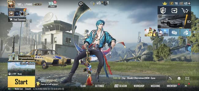 P. U. B. G. . . . A. c. c/I. d