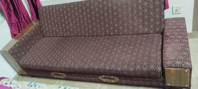 Diamond brand sofa cum bed urgent sale