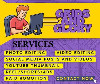GRAPHICS DESIGNING SERVICES BY GRIDS & GLORY.