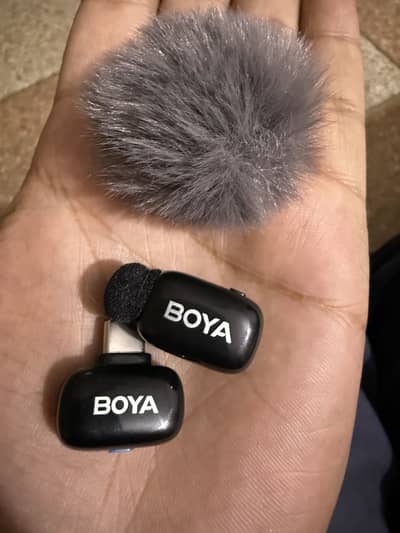 Boya Mic Mini with Fur/Windscreen