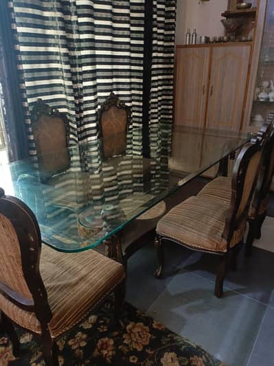 dining with 8 chairs