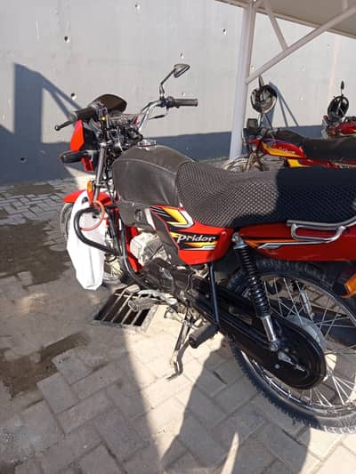 HONDA PRIDOR 100cc 2024-Red I Islamabad ® I Excellent condition