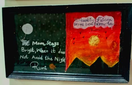 Beautiful home decoration paintings and caligraphy