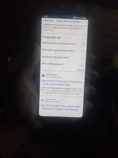 Samsung A71 Mobile lush condition