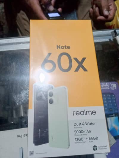 realme Note 60x Box 12gb ram 64 gb rom