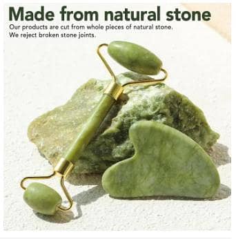 Jade Roller and Gua Sha Set