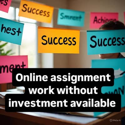 online assignment work without investment