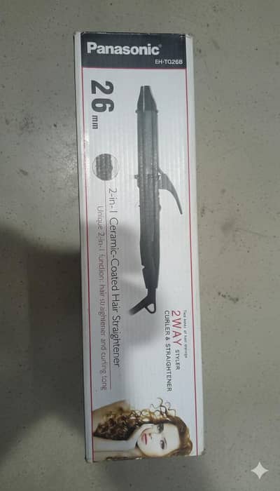 Hair Straigtner and Curler 2in1