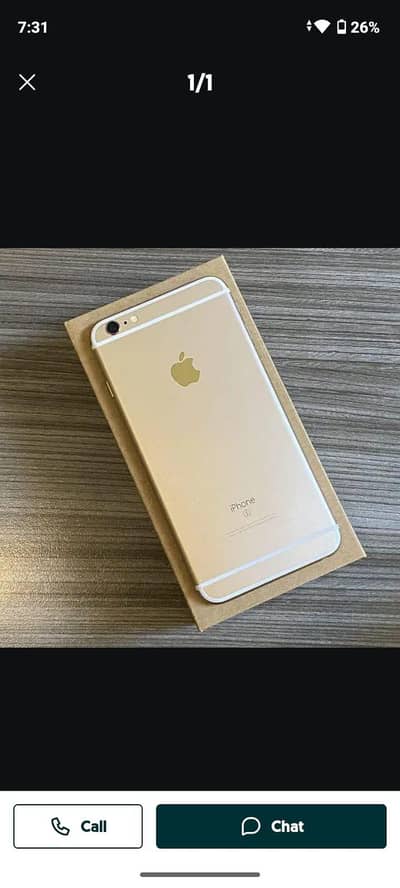 iphone 6S plus 128GB full box