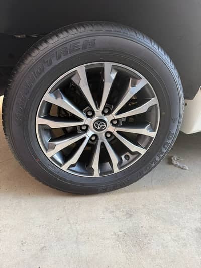 Prado tyre dunlop