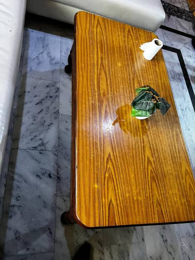 Elegent Solid Wooden Center Table | Premium Finish |