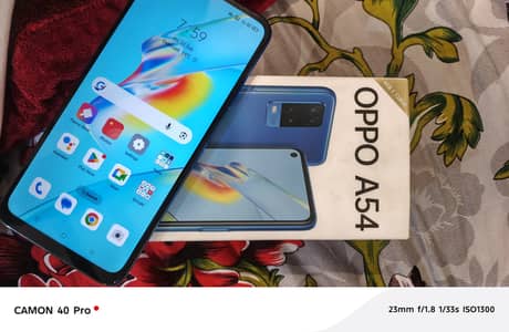 OPPO A54 (4GB+128GB)  Box Available just panel changed