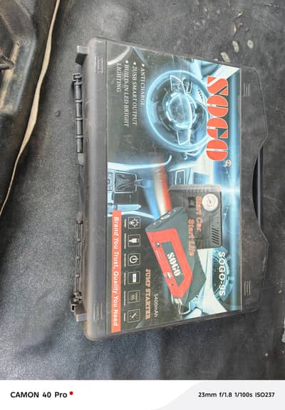 Tyre infilator & Jump Starter