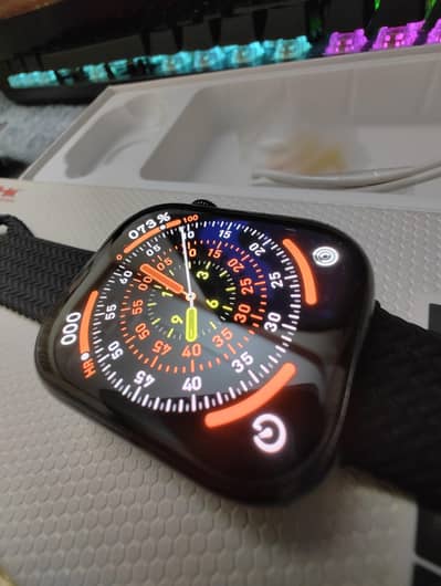 hk10 pro max smart watch new version amoled screen very smooth display