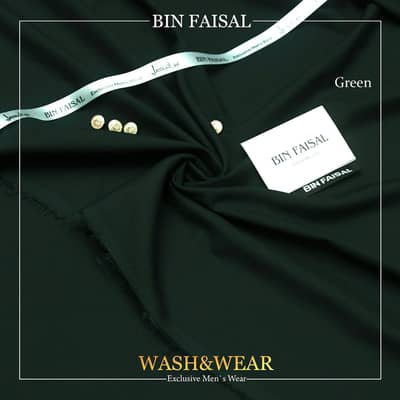 best cloth کی جگہ یہ لکھیں: BIN FAISAL Wash & Wear Fabric (4 Meter)