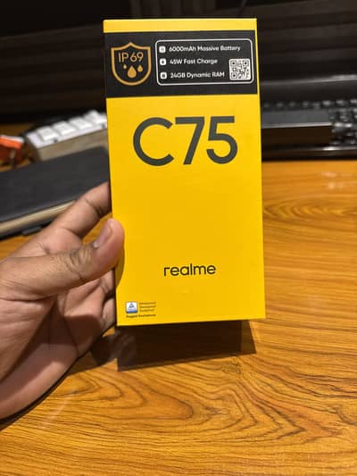 Realme C75 8GB RAM 256GB | IP69 Waterproof | Like New