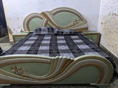 complete bed set with mattress