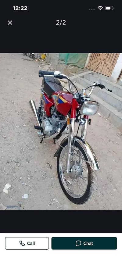 Honda CG 125 model 2005 for urgent sale