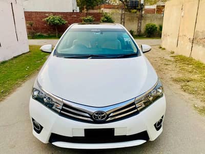 Toyota grande 2017 model total orignal white lhr no