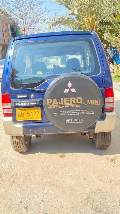 i m selling my mitsubishi mini pejaro 1995/2007