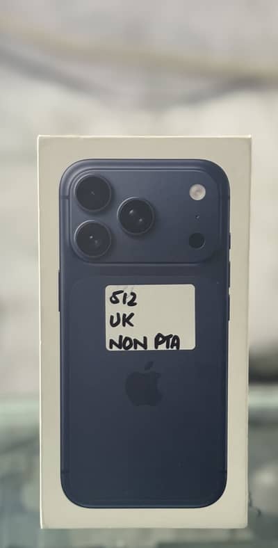IPHONE 17 PRO 512 GB UK BLUE NON PTA NON ACTIVE