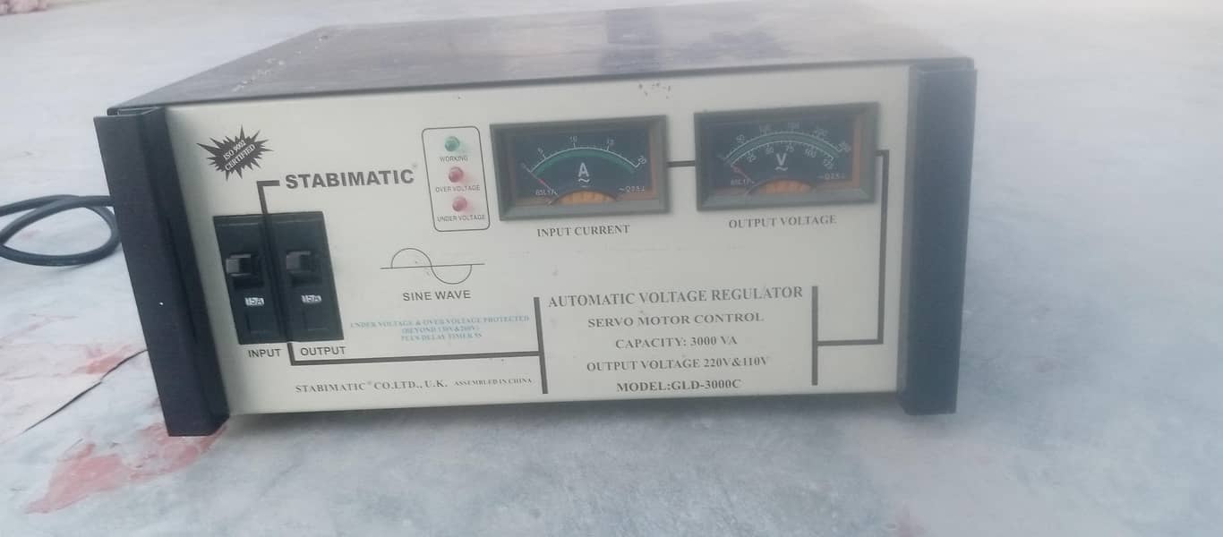 Stablizer / Automatic voltage regulator 3000VA 5