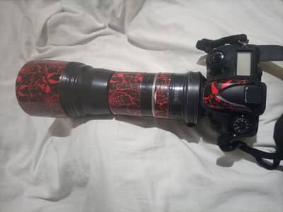 Nikon 600D + 150/600mm lens