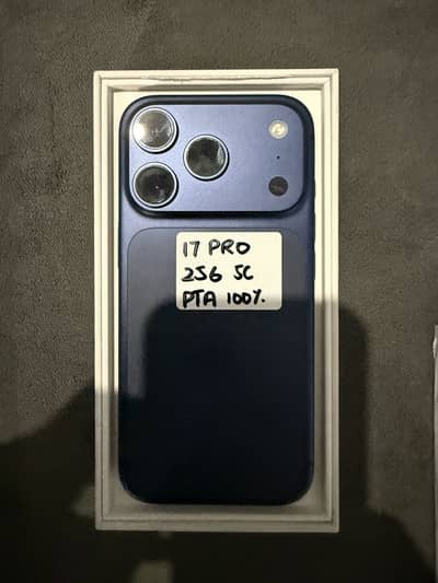 IPHONE 17 PRO 256 GB 6 CYCLE BLUE WITH FULL BOX