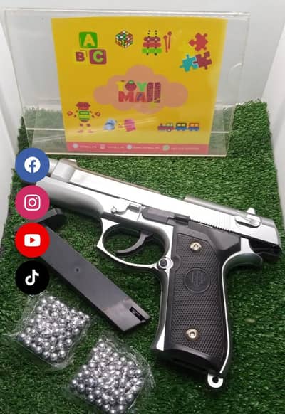 Toy gun pistol  9mm metal