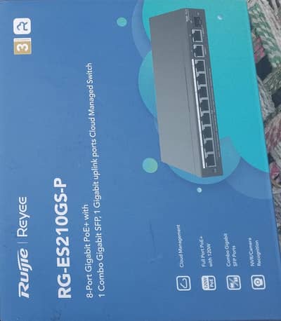 POE SWITCH RG-ES210GS-P 8+2-Port Gigabit