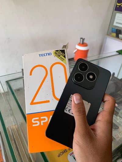 Tecno Sparak 20  Condition 10/8  With Box & Charger Final Price 18500