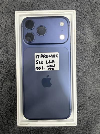IPHONE 17 PRO MAX 512 GB LLA NON PTA BLUE