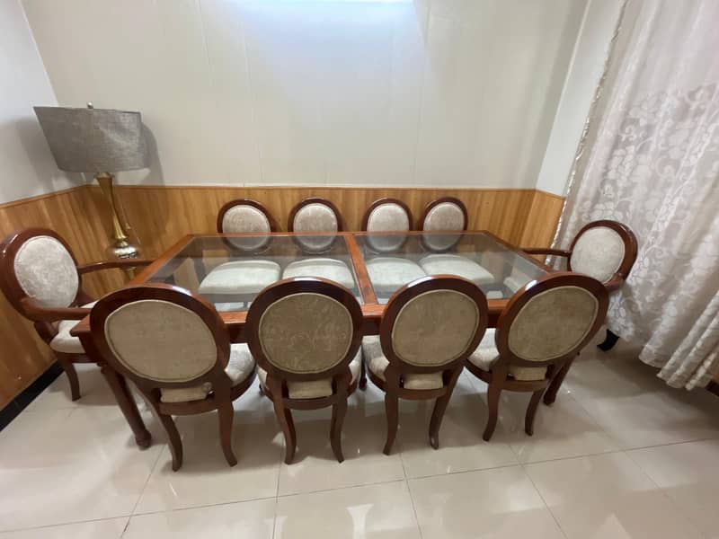 Dining table with chairs. 1