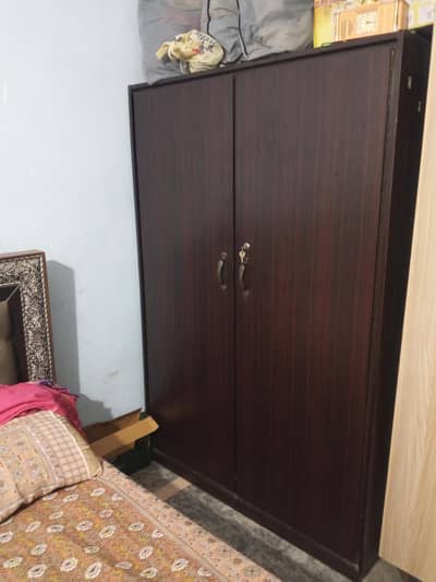Wooden Wardrobe Almost New Condition