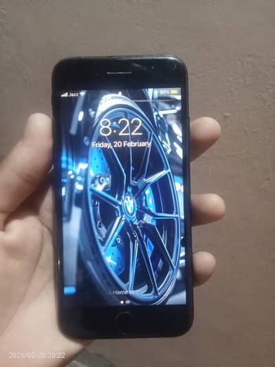 iPhone 7 32 gb pta approved black mobile num 03082997127