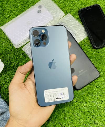 Iphone 12promax 256gb pta approved kit 10/9.5