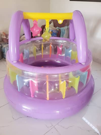 A jumping castle for children