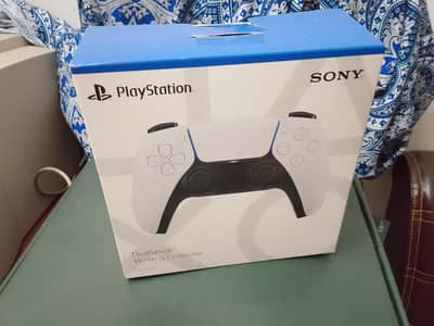 Box Packed PS5 White Controller