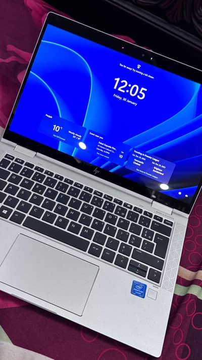 HP Elitebook x360 1030 G4 Core i5 8th Genration 16gb Ram 256Ssd